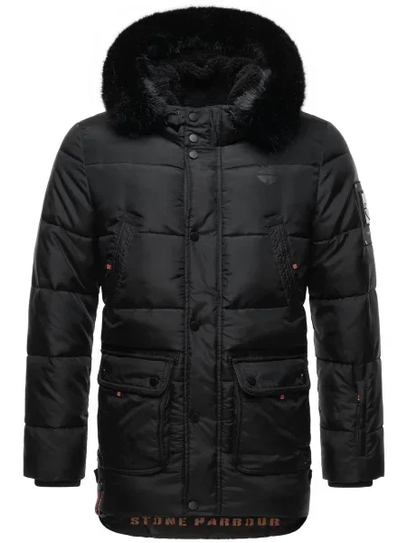 STONE HARBOUR Geacă de iarnă Mironoo' negru