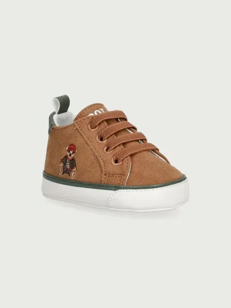 Pantofi copii Polo Ralph Lauren maro