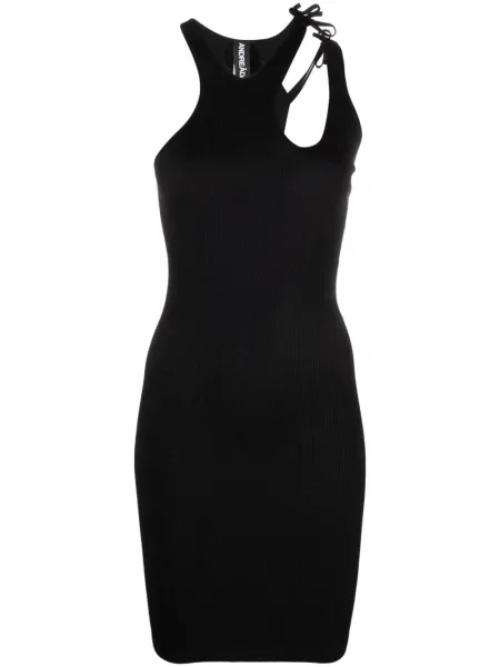Rochie fără mâneci Andreadamo fără mâneci de costum negru