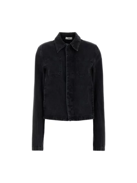 Kurtka jeansowa Rier czarna