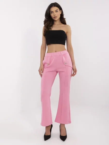 Pantaloni Italy Moda roz