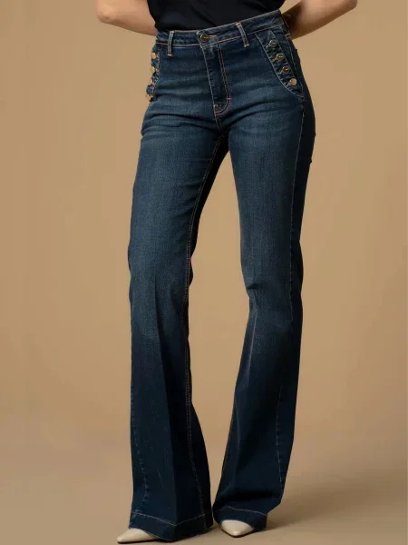 Джинси кльош KOCCA синій