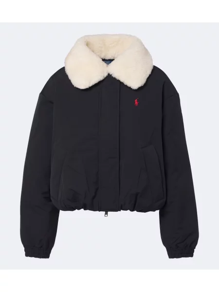 Ursuleț de pluș geacă Polo Ralph Lauren negru