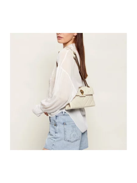 Kurt Geiger London geantă pentru femei Kensington alb