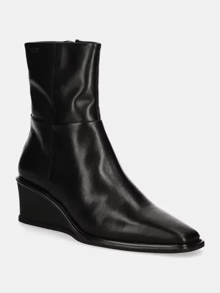 Vagabond Shoemakers cizme de piele AINO femei pana negru