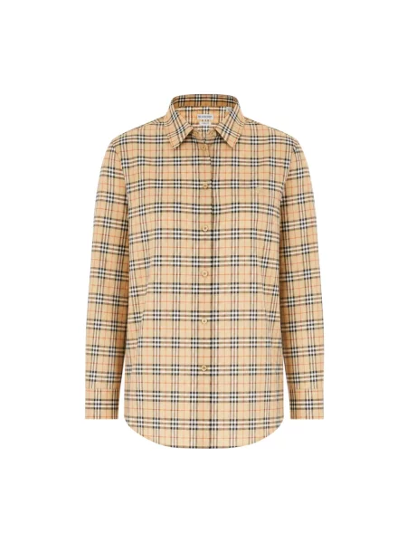 Koszula Burberry beżowa