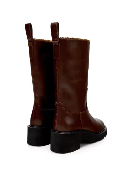 Botine Camper din piele maro