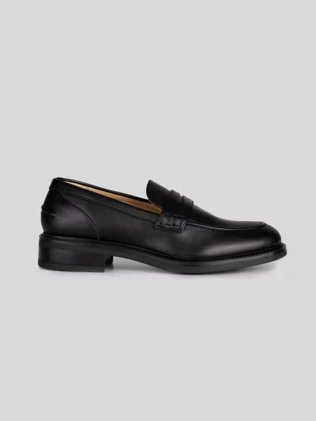 Solari Milano Mocasini negru
