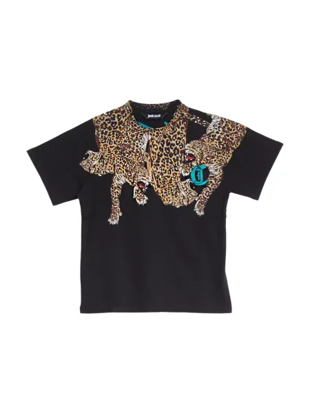Koszulka Just Cavalli w panterkę