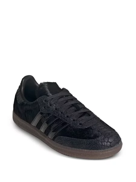 Маратонки Adidas Samba с връзки с дантела черно