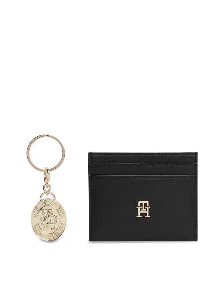 TOMMY HILFIGER Portofel auriu negru