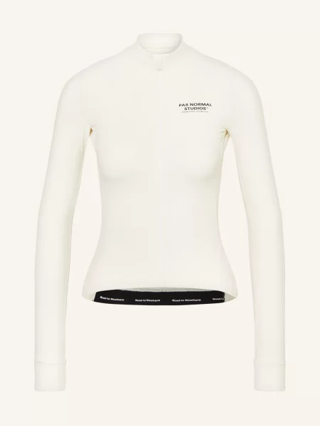Pas Normal Studios Koszulka Rowerowa Mechanism weiss czarna