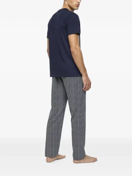 Lung pijamale Karl Lagerfeld albastru