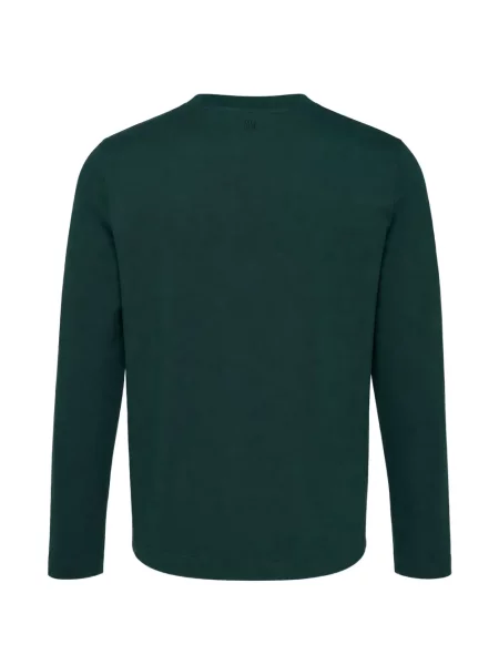 Lung tricou Ami Paris verde