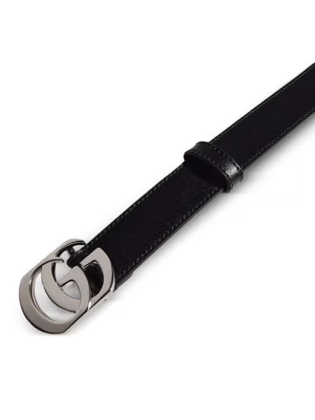 Cu centură curea Gucci negru