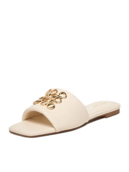 Šľapky Nine West Écru