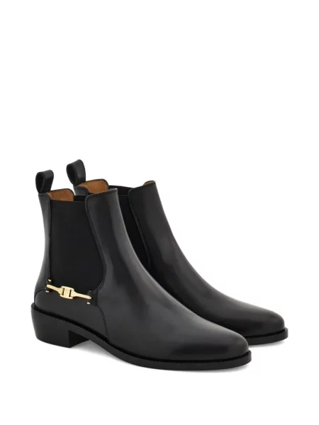 Botine chelsea Ferragamo negru