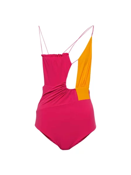 Asymetrické plavky Nensi Dojaka růžové