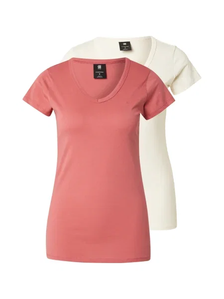 G-STAR Tricou crem roz