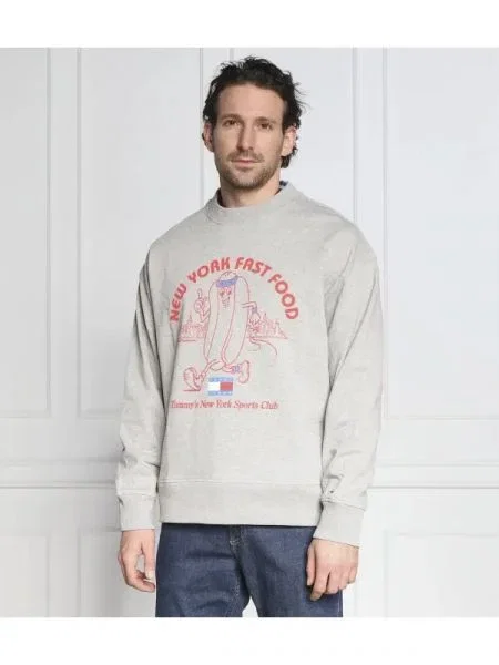 Tommy Jeans Hanorac TJM RLXD SPORT gri
