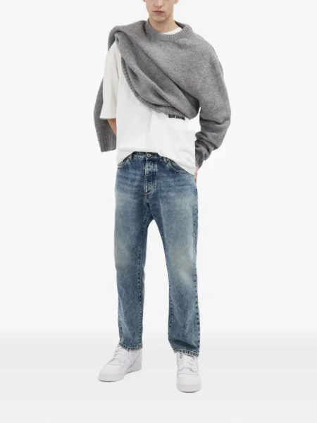 Blugi drepți Icon Denim albastru