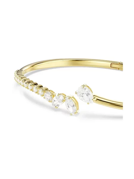 Swarovski bransoletka pozłacana z cyrkonią MESMERA żółta