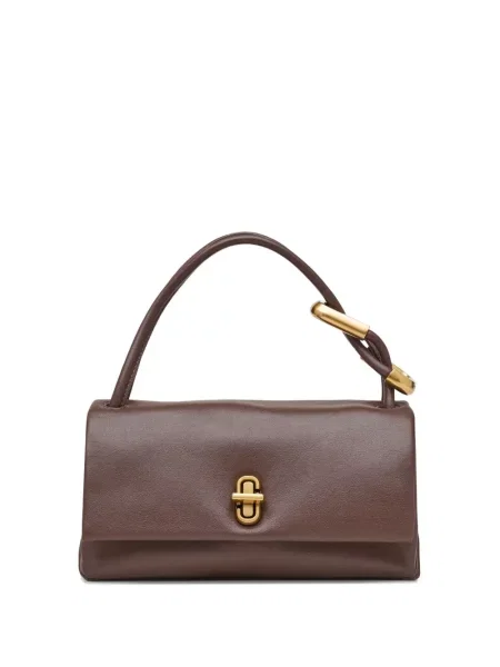 Geanta de piele Marc Jacobs din piele maro