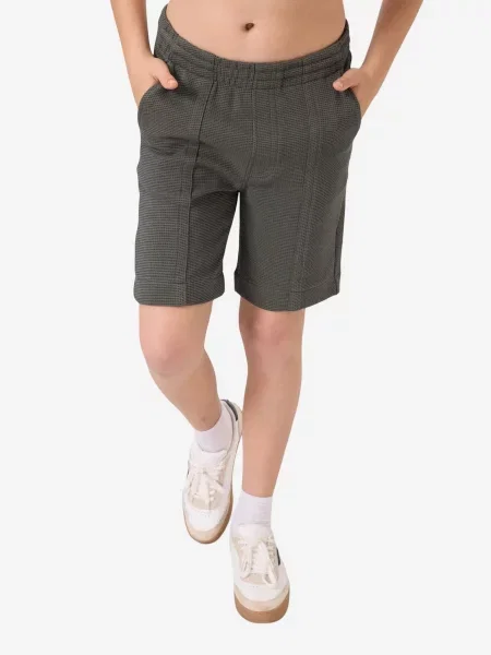 Tommy Life Hlače TOMMY Shorts aus Jersey in normaler Passform kaki