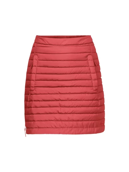 Jack Wolfskin spódnica sportowa Iceguard różowy mini prosta czerwona