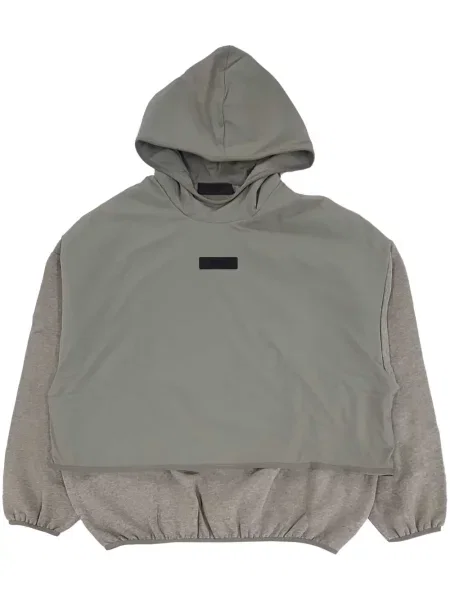 Hanorac cu glugă Fear Of God Essentials gri