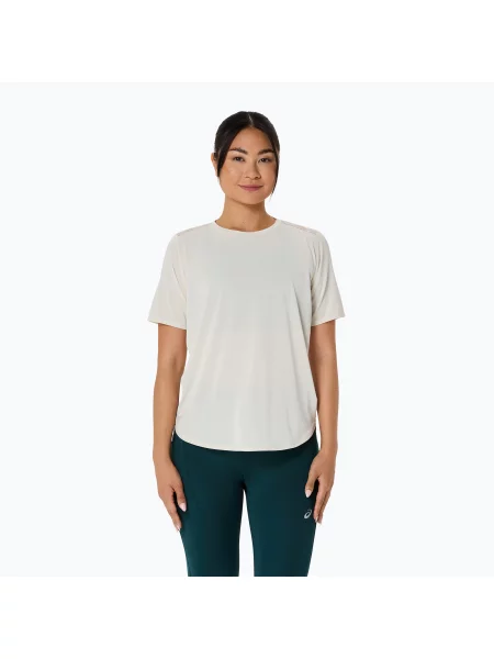 Běžecké tričko ASICS Road Top birch béžové