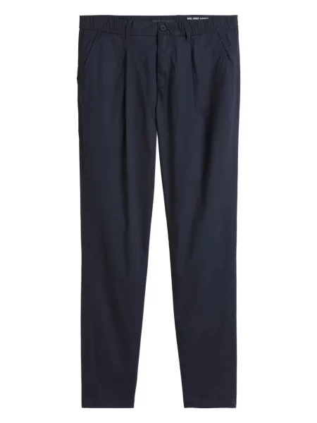 Plisované kalhoty Marc O'polo modré