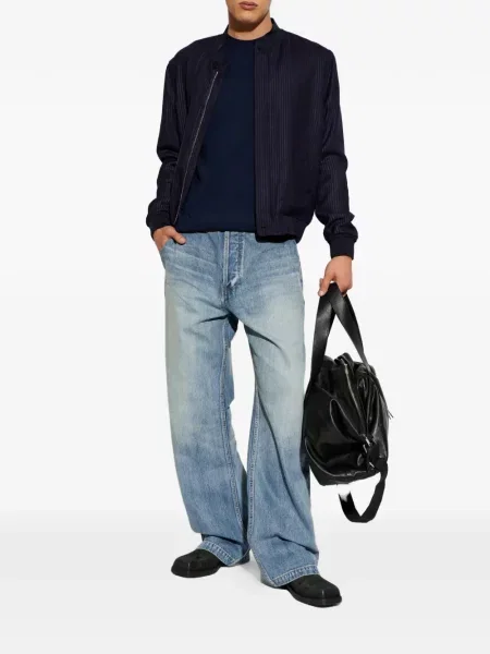 Pulover Givenchy cu autograf albastru