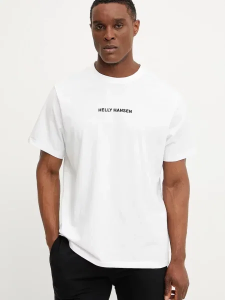 Koszulka Helly Hansen Core T-Shirt krótki rękaw S biały