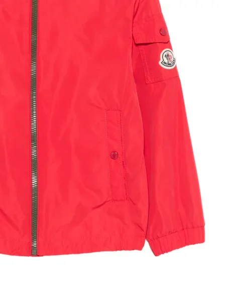 Kurtka dziecięca Moncler Enfant czerwona