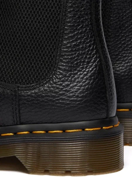 Кожаные ботинки челси Dr. Martens черные