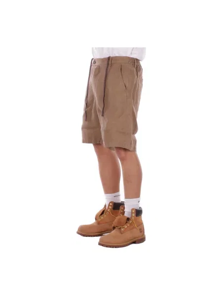 Szorty Mc2 Saint Barth casual beżowe