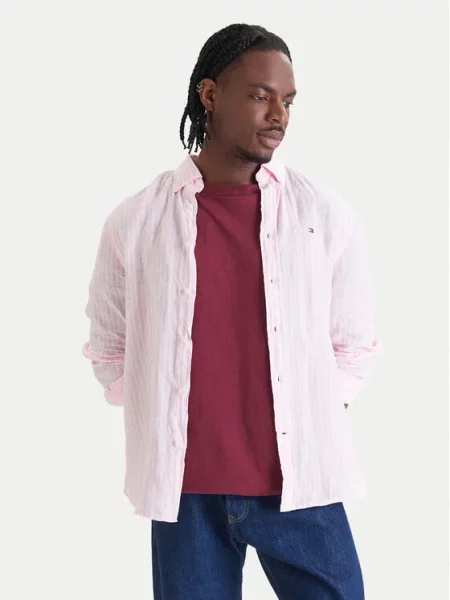 Tommy Hilfiger Srajca Bengal roza