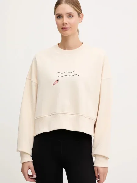 JOYINME bluza dresowa Wave gładka Wave beżowy