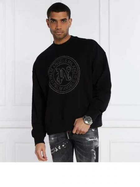 Palm Angels Hanorac negru