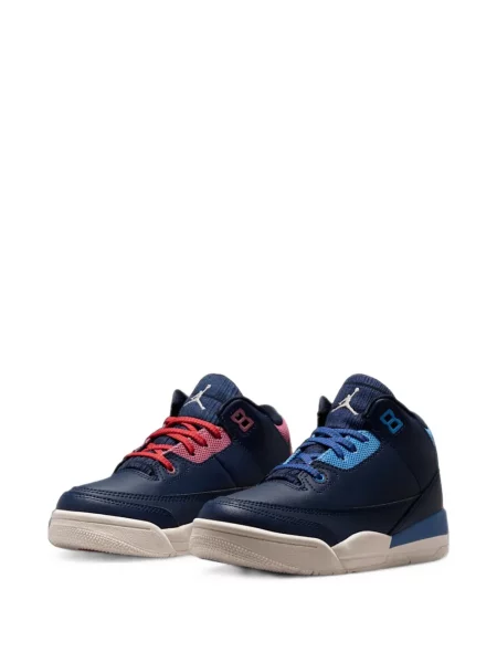 Sneakersy dziecięce Jordan 3 Retro niebieskie