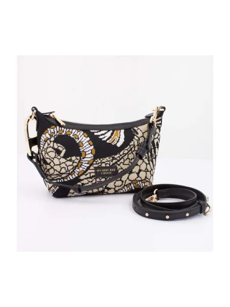 Geanta crossbody My Best Bags negru