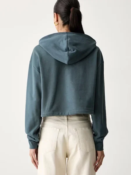 Calvin Klein Jeans bluza z kapturem zielona