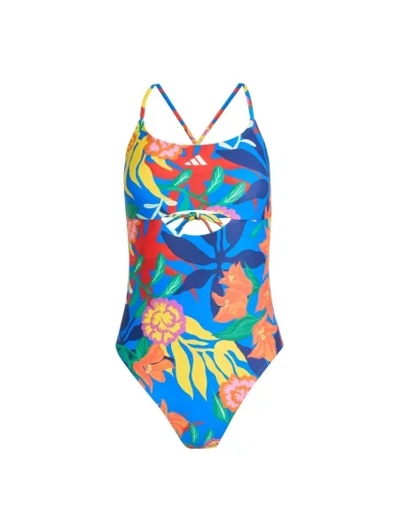 ADIDAS SPORTSWEAR Sportski kupaći kostim plava / žuta / narančasta crvena