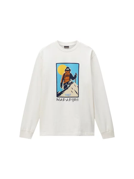 NAPAPIJRI Tricou alb