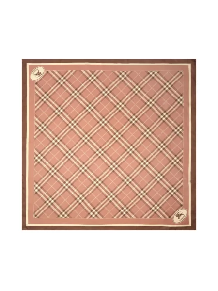 Chusta Burberry różowa