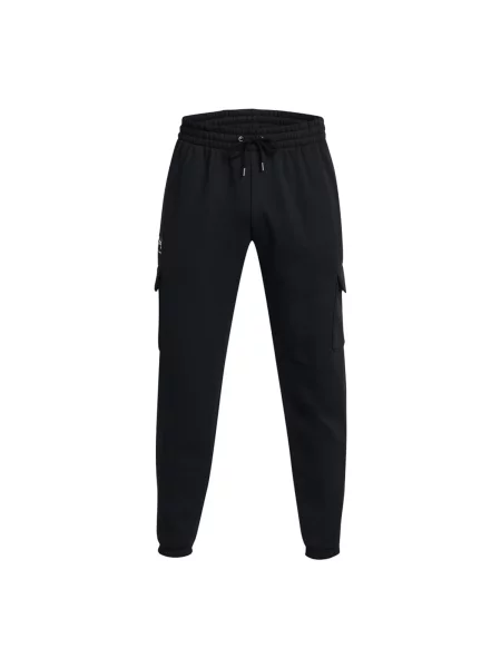 UNDER ARMOUR spodnie dresowe Essential Flc Cargo M czarne