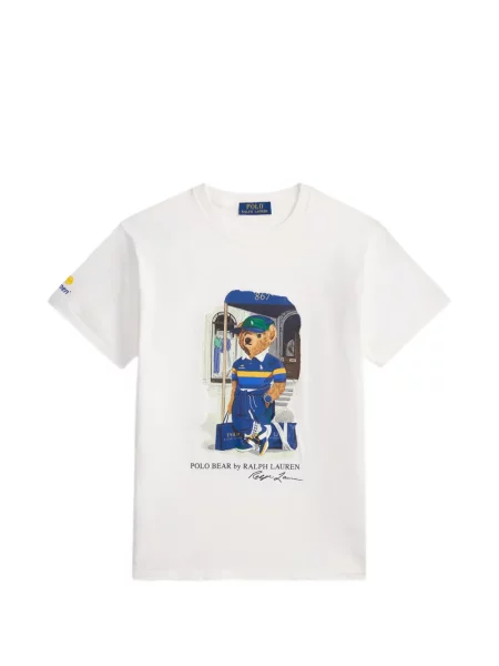 Велурени бягане с яка чорапи Polo Ralph Lauren синьо
