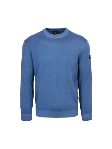 Sweter Paul & Shark niebieski