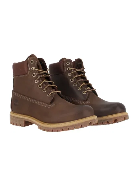 Botki Timberland skórzane wodoszczelne brązowe